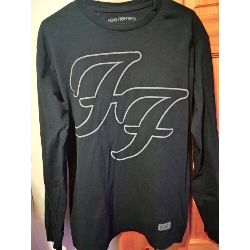Foo Fights Long Sleeve Shirt Black But Here We Are Size Medium 2023